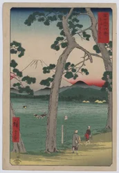 Fuji on the Left of Tokaido Road